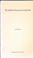 Liam Breatnach - The Suffixed Pronouns in Early Irish -  - KEX0305133