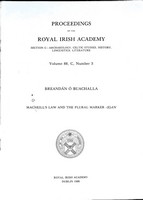 Breandan O Buachalla - Macneill's law and the Plural Marker -  - KEX0305168