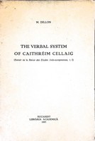 DILLON,MYLES - The Verbal System of caithreim Cellaig -  - KEX0305202