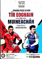  - Tir Eoghain V Muineachan Pairc O Heili 20u Bealtaine 2018 Official Programme -  - KEX0307509