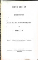 William Peter Mathews and Daniel McDermot - Fifth Report of the Commissioners of Charitable Donations and Bequests for Ireland -  - KEX0309057
