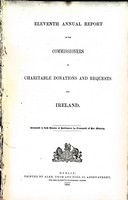 Daniel Mcdermot And Hercules Mcdonnell - Eleventh Annual Report of the Commissioners of charitable Donations and Bequests foor Ireland -  - KEX0309062