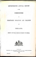 Hercules MacDonnnell  and William Gernon - Seventeenth Annual Report of the commissioners of Charitable Donations and bequests for ireland -  - KEX0309066