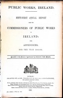  - Fifty-First Annual Rport From the commissioners of Public Works in Ireland with Appendices for the year 1882-83 -  - KEX0309198
