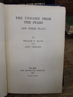 W B Yeats, Lady Gregory - The Unicorn From The Stars and Other Plays - B0006AFD1K - KHS0042305