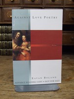 Eavan Boland - Against love Poetry -  - KHS0076440