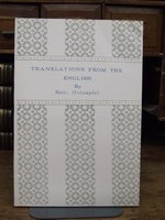 Rudi Holzapfel - Translations from the English -  - KHS1003472