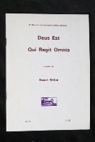 Milne, Ewart - Deus Est Qui Regit Omnia:  A Poem -  - KHS1004365