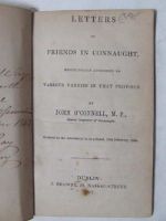 John O'connell Mp - Letters to Friends in Connaught:  Respectfully Addressed to Various Parties in that Province -  - KHS1004422