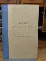 The Earl Of Longford - Poems From The Irish -  - KHS1004585