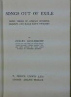 Cullen Gouldsbury - Songs Out Of Exile:  Being Verses of African Sunshine, Shadow and Black Man's Twilight -  - KHS1019598