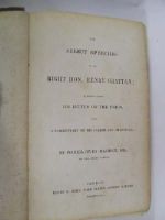 Esq Daniel Owen Madden - The Select Speeches of the Right Hon. Henry Grattan; to Which is Added His Letter on the Union, with A Commentary on his Career and Character. -  - KLN0000070