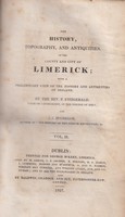Rev. P. Fitzgerald and J. J. McGregor - The History, Topography, and Antiquities, of the County and City of Limerick: With a Preliminary View of the History, and Antiquities of Ireland. Vol 2 -  - KLN0000174