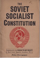 Soviet Union. - The Soviet socialist constitution. -  - KMK0017053
