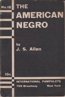 J. S. Allen - The American Negro -  - KRC0002704