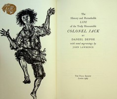 Daniel; With Wood Engravings By John Lawrence Defoe - The History and Remarkable LIFE of the Truly Honourable COLONEL JACK -  - KRF0005177