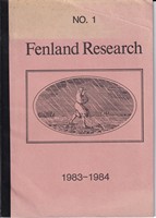 Ed] [R.j. Silvester - Fenland Research: Fieldwork and Excavation n the Fens of Eastern England 1983-4 -  - KSG0003025