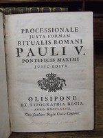  - Processionale Juxta Formam Ritualis Romani Pauli V Pontificis Maximi Jussu Editi -  - KSG0012586