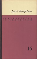 Helmut Bonheim - Joyce's Benefictions (Perspectives in Criticism. no. 16.) -  - KSG0016022