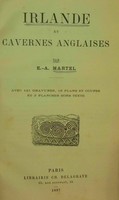 E. A. Martel - Irlande Et Cavernes Anglaises -  - KSG0022780