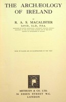 Macalister, R. A. S. - The Archaeology of Ireland, -  - KSG0022792