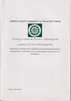 Mary; Limerick County Community & Voluntary Forum Shanahan - County Limerick Forum: Learing the Lessons of Civic Participation -  - KSG0025630