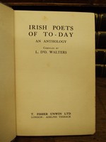 L. D'o. Walters - Irish Poets of Today -  - KTK0000558