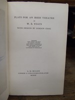 W.B. Yeats, with four tissue-guarded plates by Gordon Craig - Plays for an Irish Theaatre -  - KTK0094634